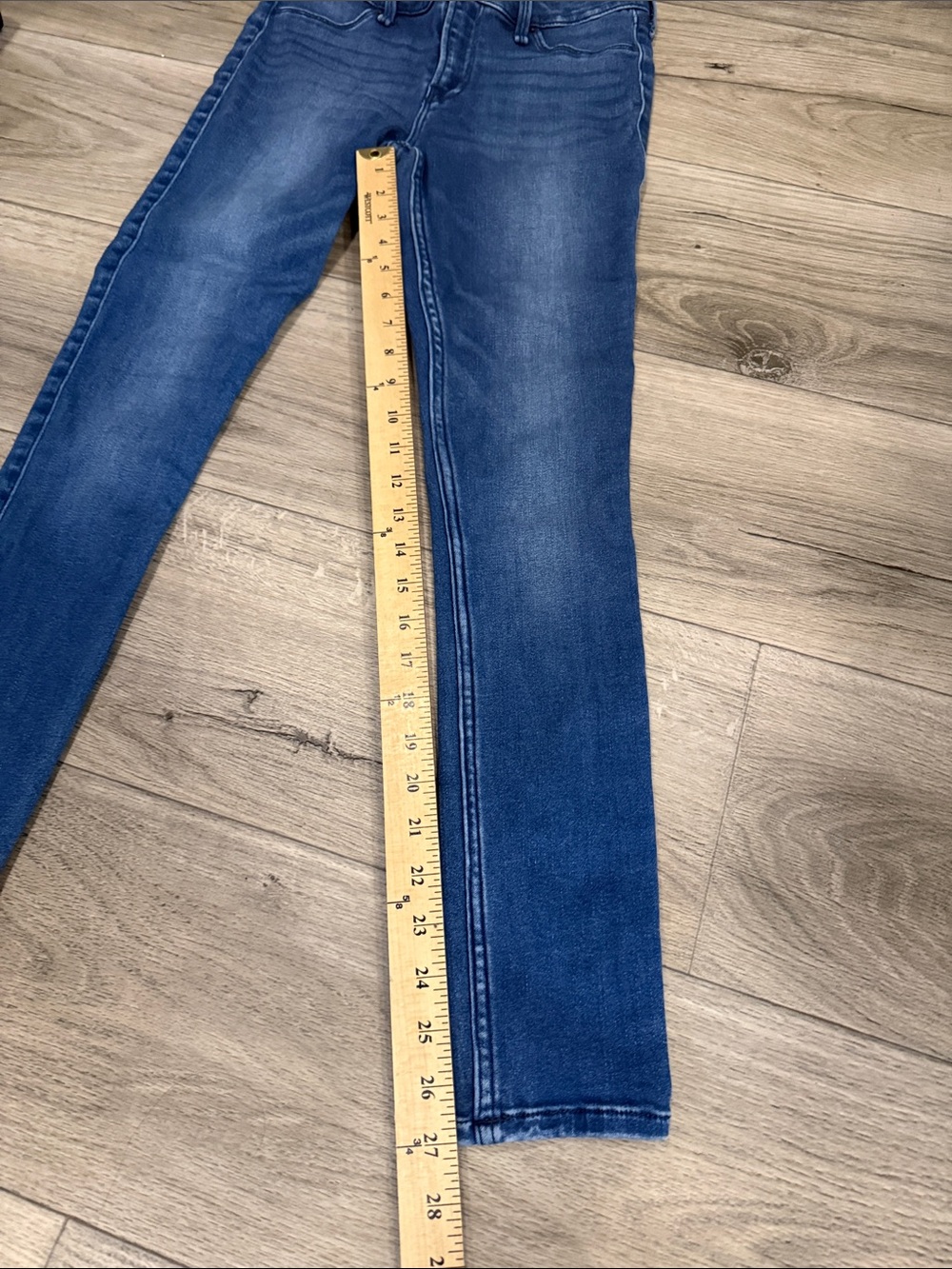 Abercrombie & Fitch Harper Low Rise Jean Leggings Skinny Jeans 27 4R - Picture 5 of 8